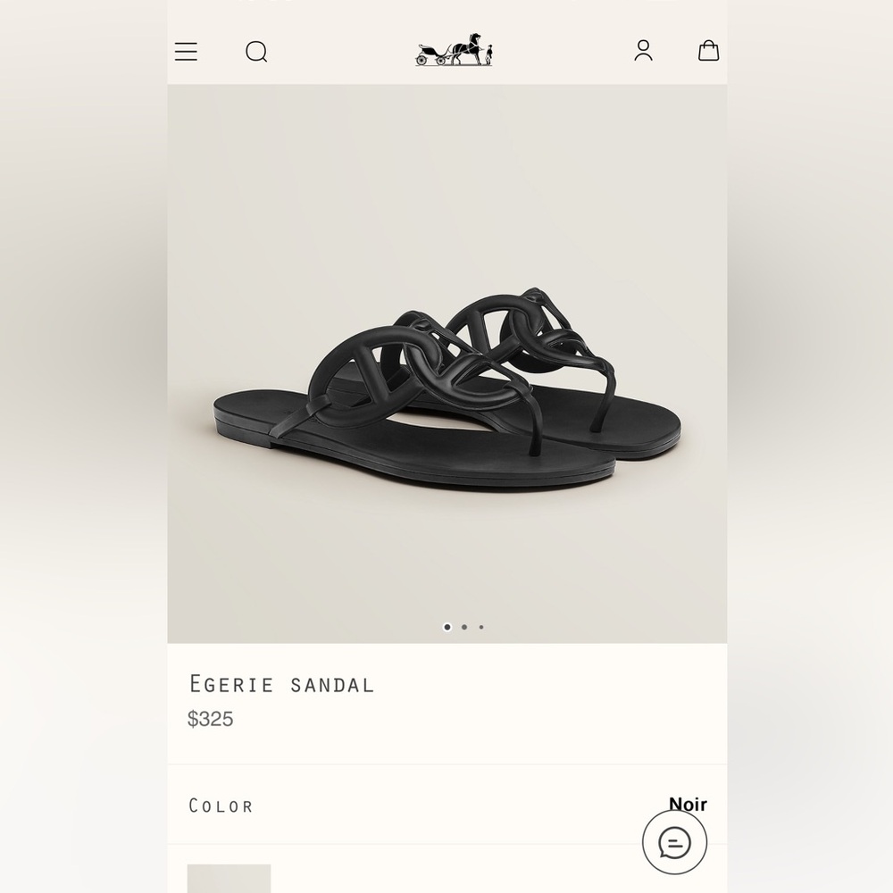 Hermes Egerie Sandal